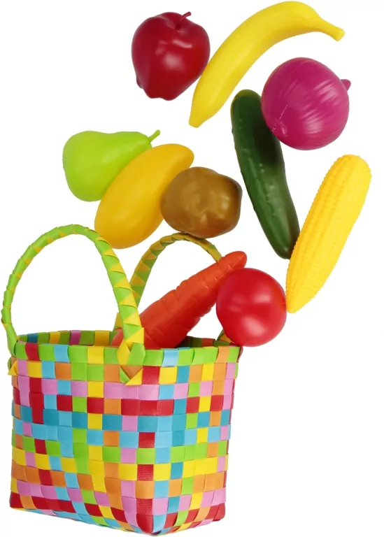 Zestaw warzyw i owoców w torbie. - tantis.pl