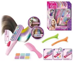 Kreda do kolorowania włosów + akcesoria Stylizacja włosów, Mała fryzjerka BZP7839