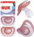 NUK. First Choice. Smoczki. 0-6 miesięcy. Królik/Owca. 2 sztuki - tantis.pl