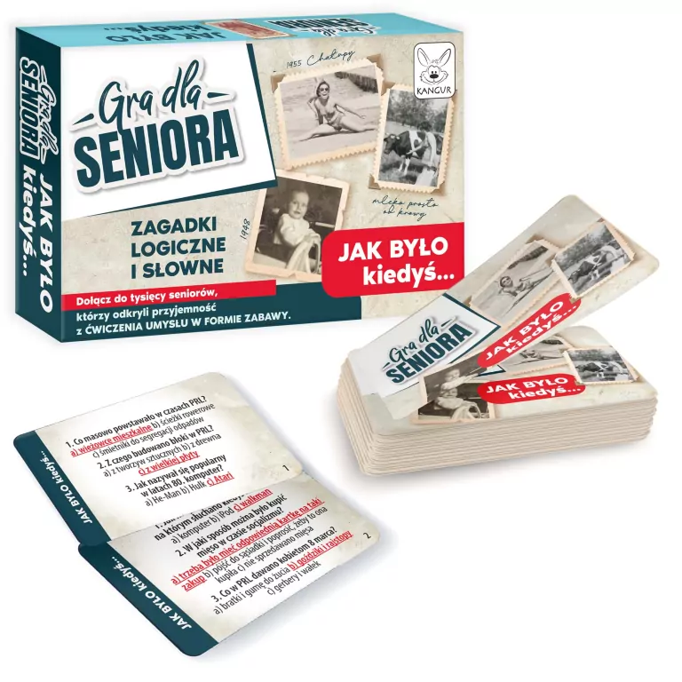Gra dla Seniora Jak było Kiedyś? Kangur - tantis.pl