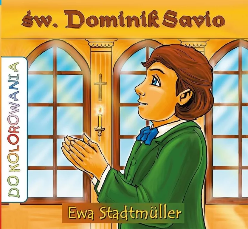Św. Dominik Sawio - kolorowanka - tantis.pl