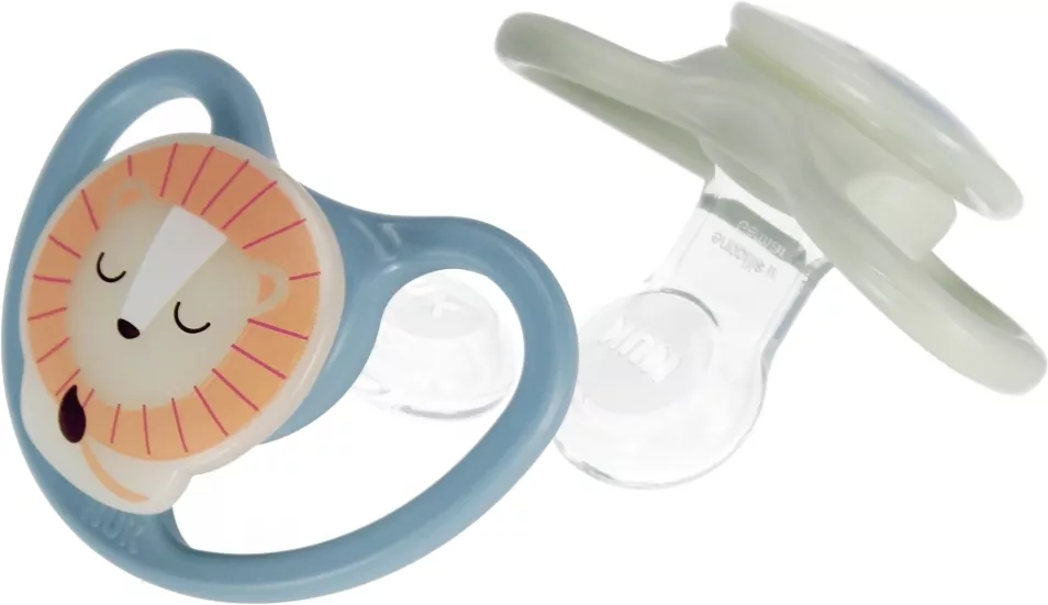 NUK. Space Night. Smoczki. 18-36 miesięcy. Lew i kosmos - tantis.pl