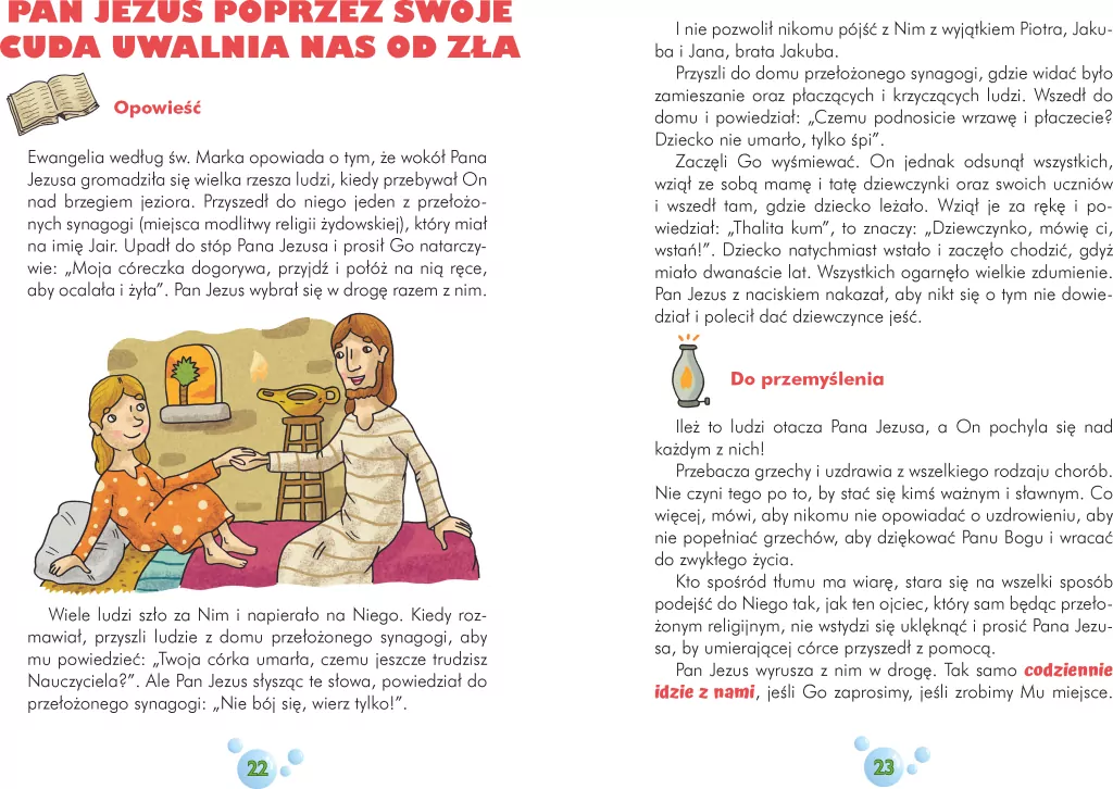 Dzieci poznają cuda Pana Jezusa - tantis.pl