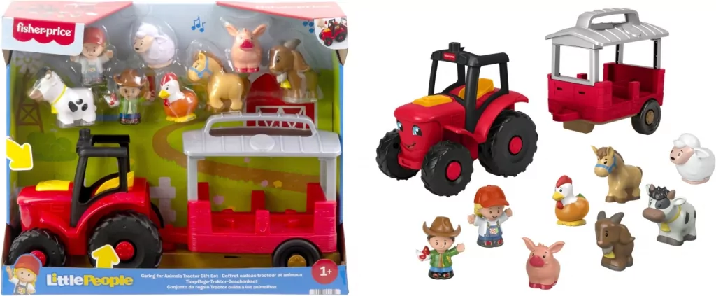 Little People Traktor Opieka nad zwierzątkami - tantis.pl
