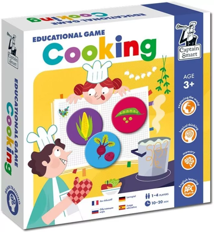 Captain Smart. Cooking. Educational Game - tantis.pl