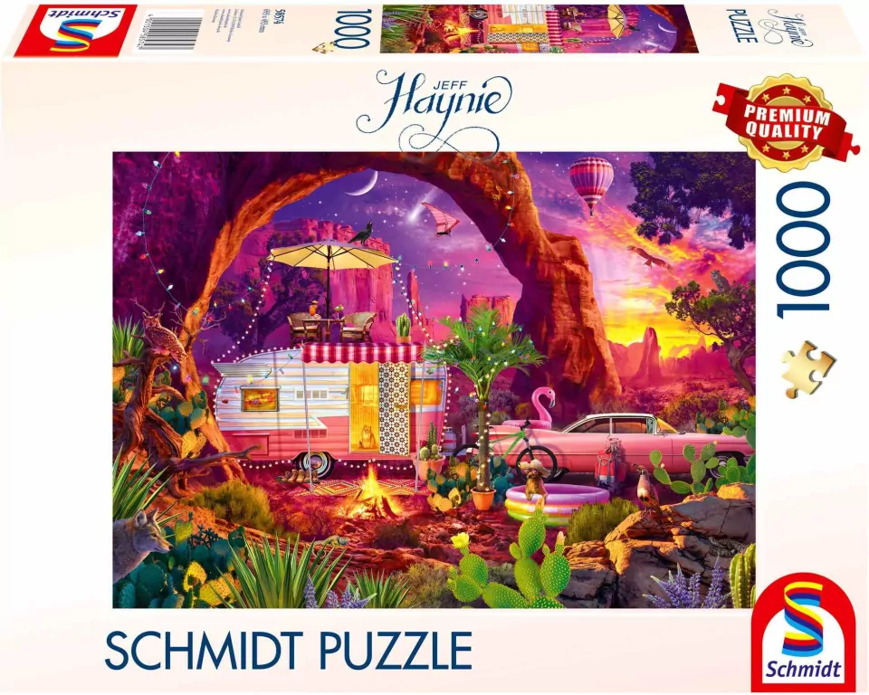 Puzzle PQ 1000 Jeff Haynie Przystanek na pustyni - tantis.pl