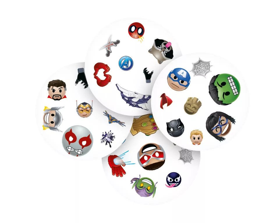 Dobble Marvel Emoji - tantis.pl