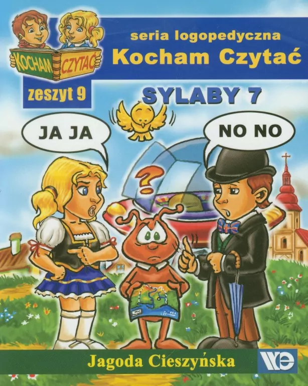 Sylaby 7. Kocham Czytać. Seria logopedyczna. Zeszyt 9 - tantis.pl