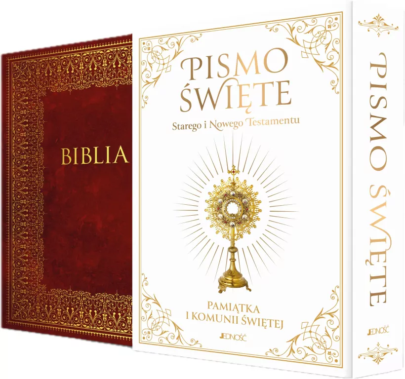 Pismo Święte Starego i Nowego Testamentu. Pamiątka I Komunii Świętej - tantis.pl