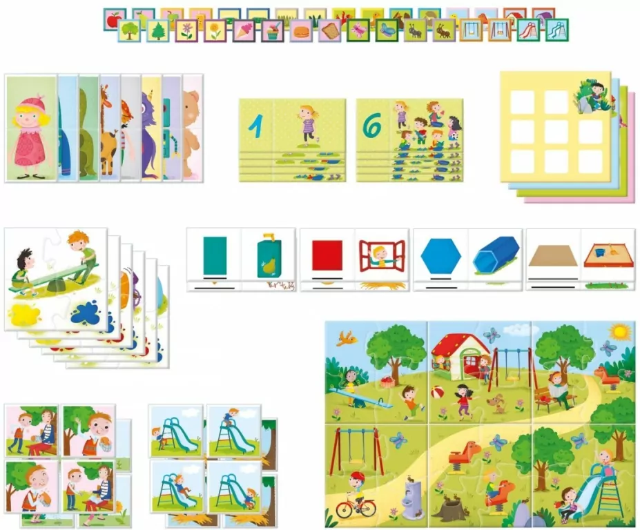 Clementoni. Gry edukacyjne 8w1 - tantis.pl