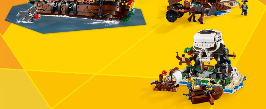 LEGO® Creator. Statek piracki. 31109 - tantis.pl