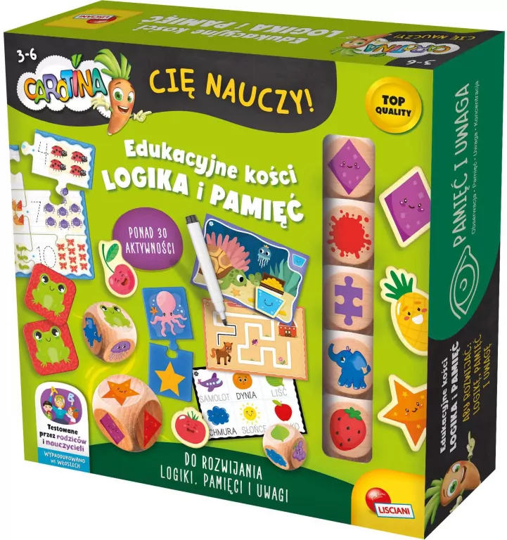 Carotina Cię Nauczy Edukacyjne Kości - tantis.pl