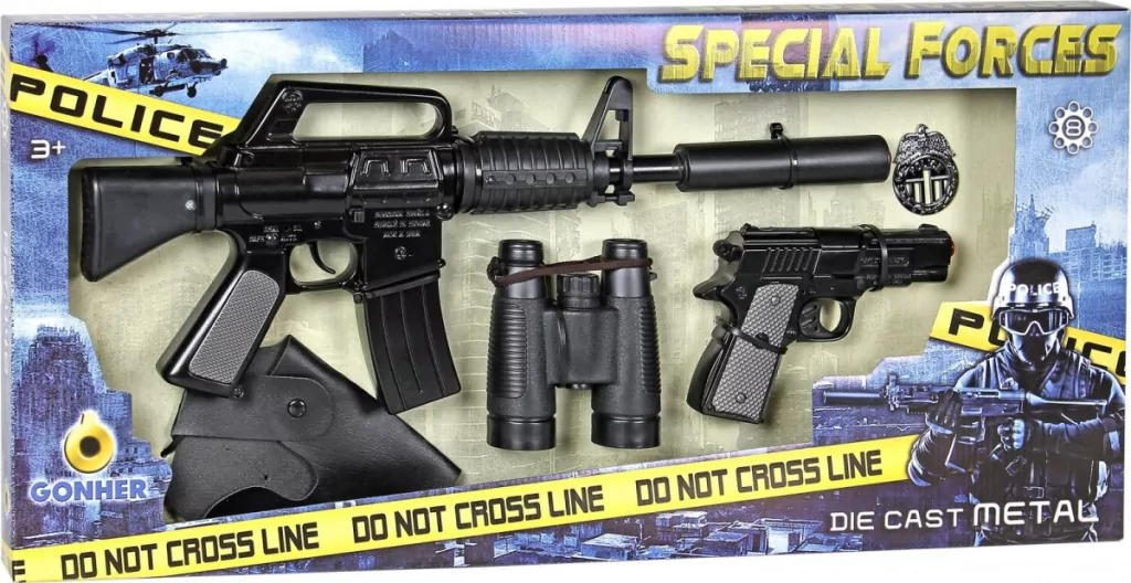 Zestaw policjanta 5 elementów - tantis.pl