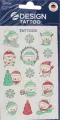 Tatuaże bożonarodzeniowe dla dzieci - bałwanki - tantis.pl