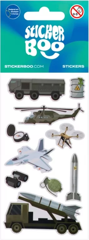 Naklejki Sticker BOO Militari mix - tantis.pl