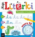 Moje literki. Książka z rowkami - tantis.pl