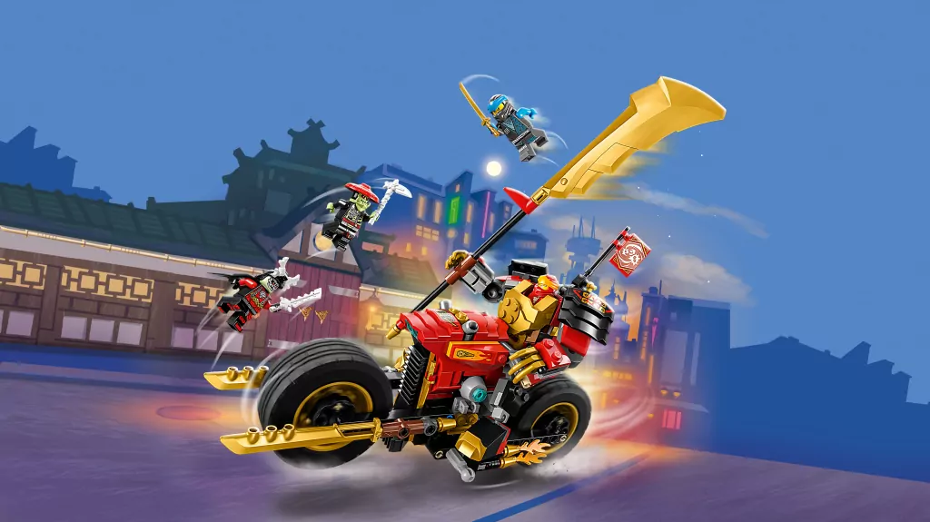 LEGO® NINJAGO®. Jeździec-Mech Kaia EVO. 71783 - tantis.pl