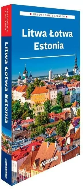 Litwa, Łotwa, Estonia - przewodnik z atlasem - tantis.pl