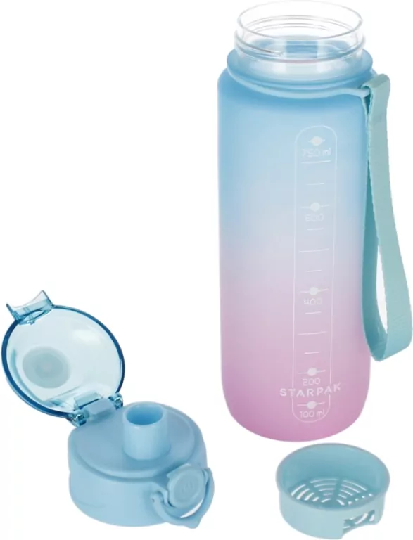 Bidon 750ml. Blue Pink - tantis.pl