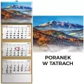 Kalendarz 2026 trójdzielny poranek w tartrach - tantis.pl