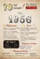 Karnet Urodziny 70 - tantis.pl