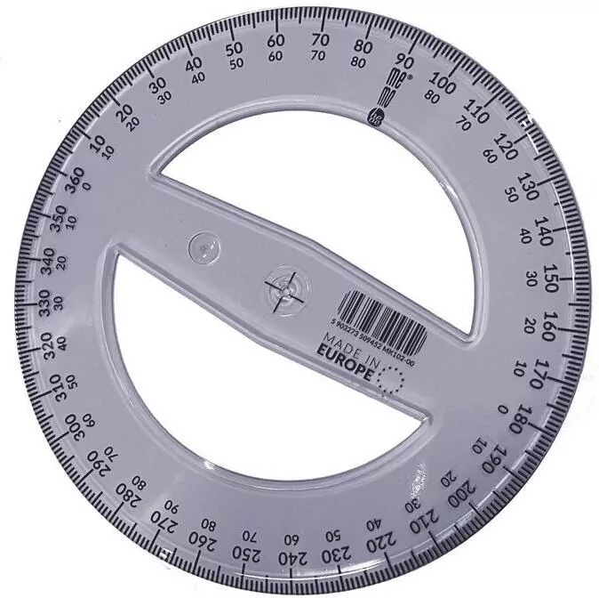 Kątomierz 360 stopni 12cm PRATEL - tantis.pl
