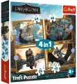 Puzzle 4w1 Jak wytresować smoka, Smocze dni TREFL - tantis.pl
