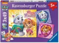 Ravensburger. Puzzle 3x49 elementów. Psi patrol - tantis.pl