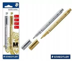 Marker metaliczny złoty i srebrny - tantis.pl