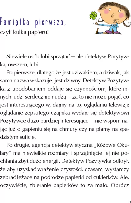 Pamiątki detektywa Pozytywki - tantis.pl