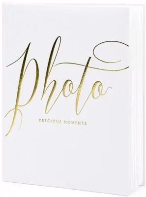 Album na zdjęcia 22 kartki biały 20x24,5cm