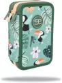 Coolpack. Piórnik 3-komorowy z wyposażeniem. Jumper 3 toucans - tantis.pl