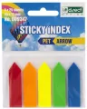 Zakładki indeksujące Pet 45x12mm. Strzałka - tantis.pl