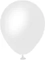 Balony Kalisan białe satynowe - tantis.pl