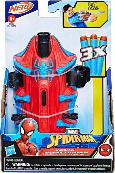 Nerf Spiderman wyrzutnia - tantis.pl