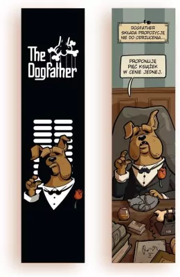 Zakładka kartonowa. Dogfather