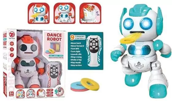 Robot na radio strzela krążkami MIX - tantis.pl