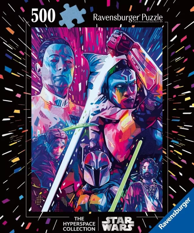 Puzzle 2D: Star Wars Ahsoka 500el - tantis.pl