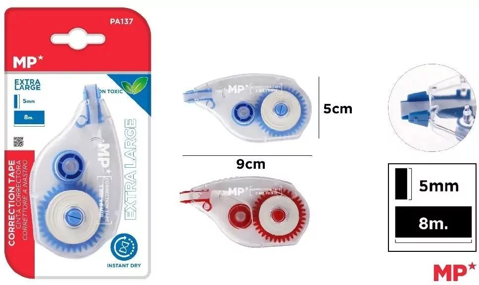 Korektor w taśmie 5mmx8m MIX - tantis.pl