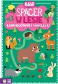 Spacer w lesie. Łamigłówki i naklejki. Baw się - tantis.pl