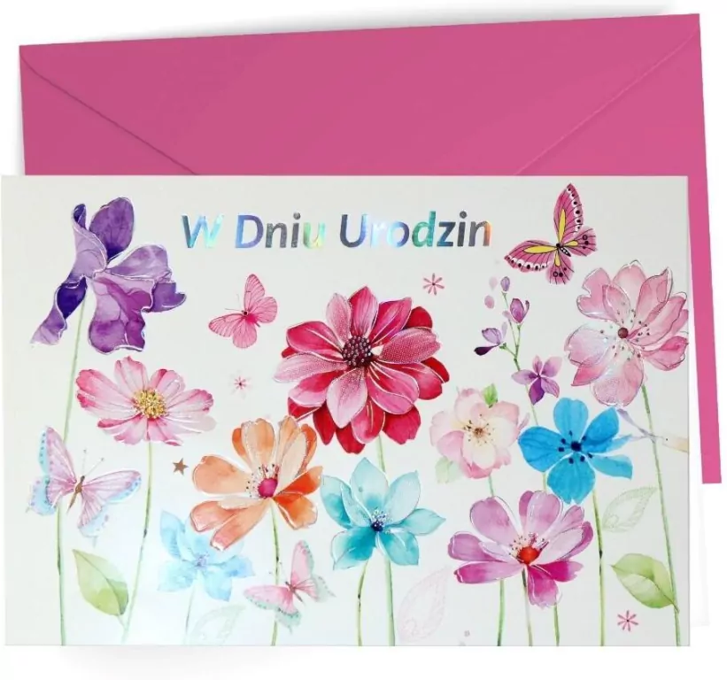 Karnet urodzinowy - tantis.pl