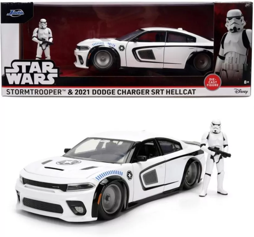 Jada Star Wars Dodge ChargerSRT 1:24+fig - tantis.pl