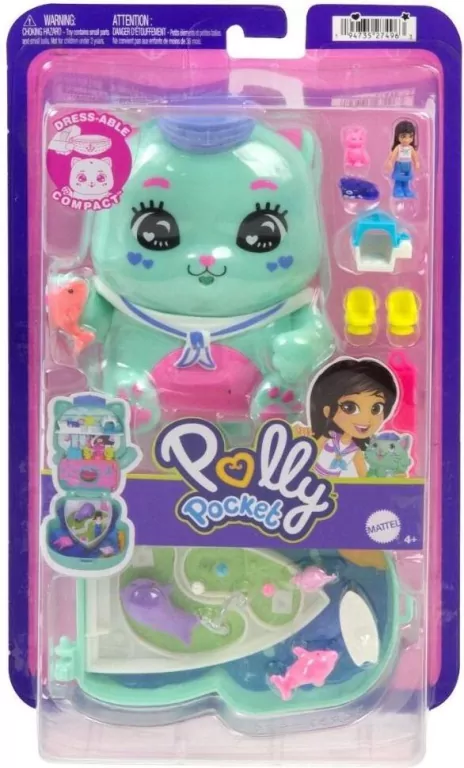 Polly Pocket Sail Kitty Compact JCR37 - tantis.pl