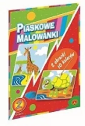 Piaskowe malowanki. 2 obrazki 10 kolorów - tantis.pl