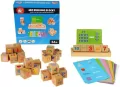 Klocki drewniane i karty edukacyjne - tantis.pl