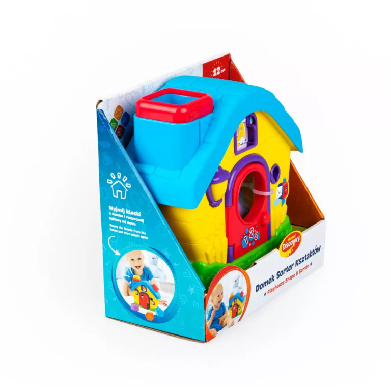 Domek sorter kształtów 42460 - tantis.pl