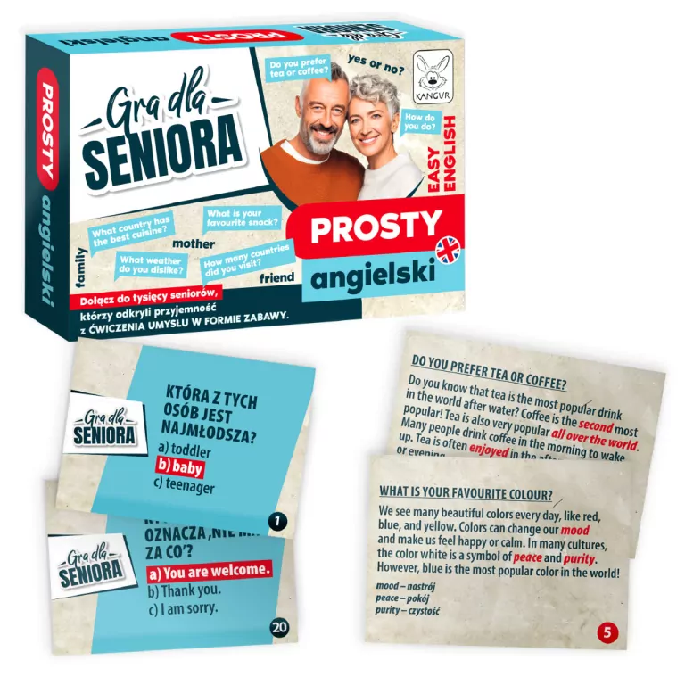 Gra dla Seniora. Prosty Angielski - tantis.pl