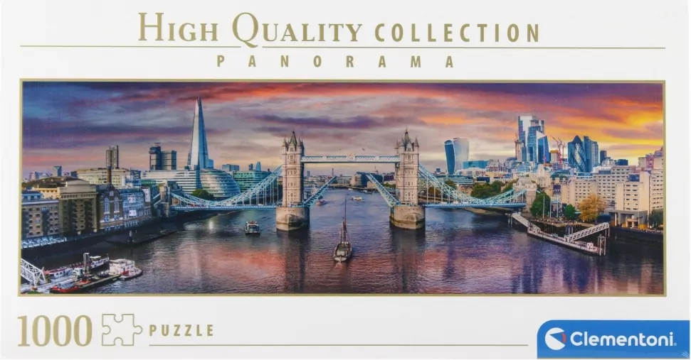 Puzzle 1000 Panorama HQ Across the River Thames - tantis.pl