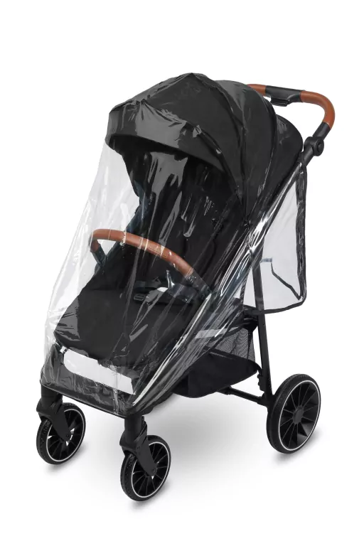 Caretero Elma wózek spacerowy ciemny czarny - tantis.pl