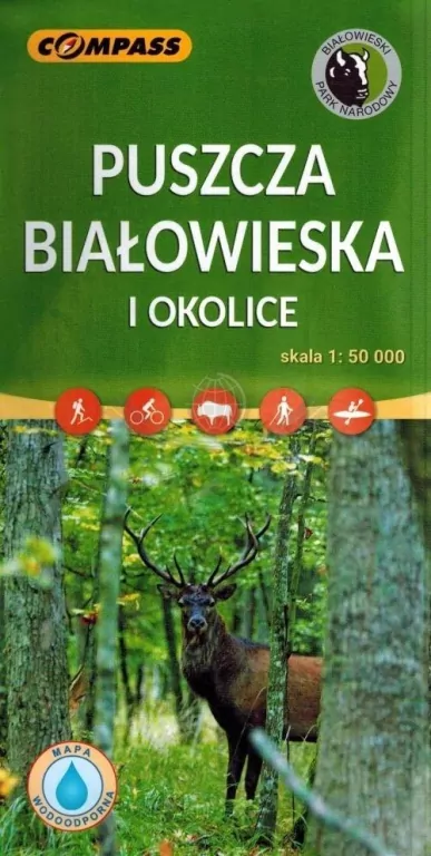 Mapa tur. - Puszcza Białowieska i okolice 1:50 000 - tantis.pl